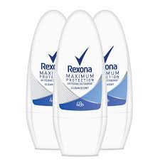 Dermatologically tested cream, gentle enough for everyday use. Rexona Women Deo Roll On Maximum Protection Clean Scent Anti Transpirant 3er Pack 3 X 50 Ml Amazon De Beauty