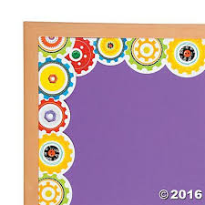 Gears Bulletin Board Borders Discontinued Bulletin Board Borders School Board Decoration Bulletin Board Decor