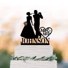 Golf Wedding Cake Topper Mr And Mrs Cake Topper Custom Cake Etsy Golf Wedding Wedding Cake Toppers Golf Wedding Cake