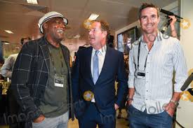 Piers morgan has come out in support of jeremy clarkson as the top gear host awaits his fate at the bbc. Photos And Pictures Samuel L Jackson Piers Morgan Kevin Pietersen At The Bgc Charity Day 2015 At Canary Wharf London September 11 2015 London Uk Picture Steve Vas Featureflash