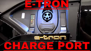 Audi E Tron Charge Port Charge Screen And Portable Cable Part 7 Youtube