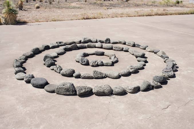 Work by Richard Long
