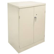 1046 Counter Height Cabinet Small Metal Office Storage Cabinet Lyon