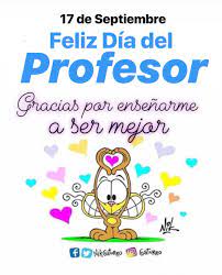 Ser maestro es ayudar a otros ha alcanzar el conocimiento y estar siempre al lado de los estudiantes cuando ellos se ¡feliz día del maestro! Nik No Twitter Buenlunes 17 De Septiembre Feliz Dia Del Profesor Diadelprofesor
