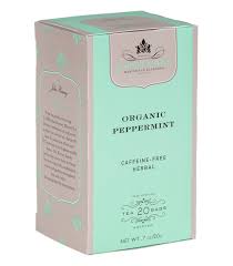Peppermint (mentha piperita) is a hydrid plant that is used for its sensory properties (aroma and taste) and the oil is used internally as a carminative and intestinal aid. Organic Peppermint Herbal Tea Harney Sons Fine Teas