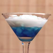 Black And Blue Drink Menu Blue Russian Drink Recipe Blue Drinks Cocktails Cocktail Drinks