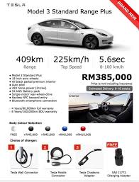 Kami yakin harganya bisa melebihi 1 miliar ketika dijual di. Tesla Model 3 For Sale By Private Importer At Rm385 000