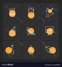 battery shares chart signals connectivity eps vector image on vectorstock