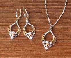 Endless Love Jewelry Pendants Necklaces Celtic Jewelry Claddagh Necklace Claddagh Jewelry