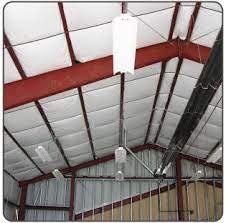 Alternatives for insulating metal shed. Retrofitting Insulation In Metal Building Roof Metal Building Insulation Building Insulation Building A Pole Barn