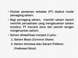 Pertanyaan tentang ekuitas dalam akuntansi. Pertanyaan Tentang Ekuitas Pemegang Saham