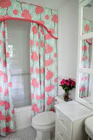 The valance is an excellent way to provide a perfect finishing touch of style to your window. Shower Curtain Design Ideas Valances Cornices Pelmets In The Bath Apartment Therapy