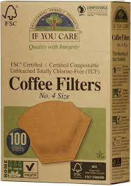 If You Care Compostable Unbleached Coffee Filters No 4 100 Filters If You Care