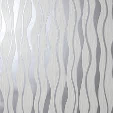 Auto, automobile, automotive, black and white, british, bumper, car, chrome, classic, design, headlight, hood, metallic, mg, nostalgia, old, restore, retro, shiny, vehicle, vintage, vintage cars, wheel 4k wallpaper. Arthouse Metallic Wave White Silver Wallpaper 10 05m X 53cm Wickes Co Uk