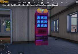 New Vending Machine That Came Out In The New Beta 0 17 0 Gives Away Accessories And Gear Pubgmobile
