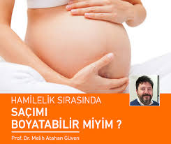 Hamilelik Sirasinda Sacimi Boyatabilir Prof Dr Melih Atahan Guven Facebook