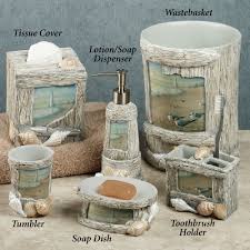 For others, taking energetic showers where they sing their favorite songs using the shampoo bottle as a microphone helps them. At The Beach Bath Accessories For The Home Seashell Bathroom Decor Seashell Bathroom Beach Theme Bathroom