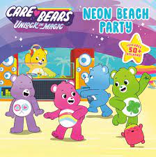 My alphabet toddler coloring book with the learning bugs : Amazon Com Neon Beach Party Care Bears Unlock The Magic 9780593097076 Saxon Victoria Libros