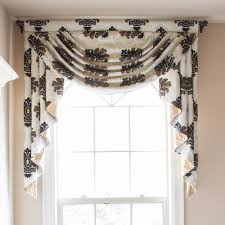 Black And White Valance Curtains Black White Floral Valance Valance Elegant Curtains Black And White Valance