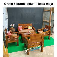 Jati merupakan salah satu kayu yang paling kuat dan tidak membutuhkan perawatan khusus untuk menjaga kekukuhannya. Kursi Tamu Kokoh Flamboyan Kayu Jati Mebel Jepara Shopee Indonesia