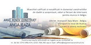 Multi imigranti se întorc acasă. Argo Renov Construct Angajeaza Muncitori Calificati Si Necalificati In Domeniul Constructiilor Ziarmm