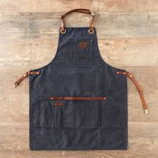 Apron For Men Waterproof Stain Resistant Multipockets Tablier En Cuir Tablier Vert Tablier Cuisine