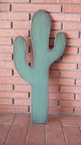 Wood Cactus Wall Hanging Arizona Wood Cactus Distressed Wood Cactus Rustic Decor Large Wood Cactus In 2021 Cactus Decor Door Signs Diy Western Decor