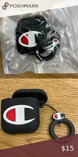 Airpod Champion Case 1st 2nd Generation In 2020 Phone Case Accessories Case Cover Style