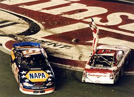 He did this up until about the middle of the 1975 winston cup series waltrip has an astonishing history, winning 84 nascar cup series races and racking up 59 pole position finishes. Dale Earnhardt Jr Installed Dashboard Sticker Bud Asked Him To Remove It During Iconic Nascar Race