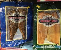 Trader Joe S Smoked Peppered Mackerel And Rainbow Trout Fillets Trader Joes Smoked Trout Smoked Fish