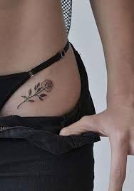 Flower Tattoo Small Rose Tattoo Hip Tattoo Small Hip Tattoos Women