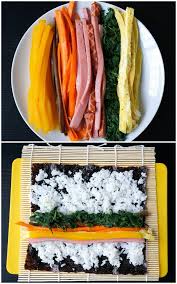 كيمباب كوري سهل وسريع how to make kimbap at home (korean rice rolls). How To Make Kimbap How To Images Collection
