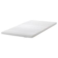 Tananger Surmatelas Blanc Une Place Magasinez Chez Ikea Ikea Mattress Mattress Topper Foam Mattress