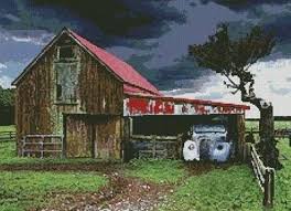 If you've cross stitched before, you likely already know what to look for in a pattern. Old Barn In Storm Cross Stitch Pattern By Tereena Clarke Crosstitch Com Cross Stitch Counted Cross Stitch Patterns Free Old Barn