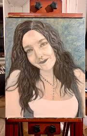 I feel I did a good job with my grisaille, now to wait till its touch dry  so I can start glazing