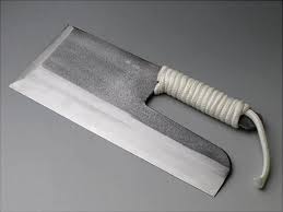 Sobakiri Https En Wikipedia Org Wiki Udon Kiri Cleaver Knife Hand Forged Knife Knife Making