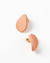 Envío gratuito en pedidos a partir de 24,90 €. Alavna Pink Smooth Wave Oval Stud Earrings Oliver Bonas