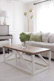 This is a very easy and inexpensive diy famhouse coffee table. 30 Easy Diy Farmhouse Coffee Table Projects With Free Plans Joyful Derivatives