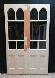 Xl joinery edwardian 4 panel internal vertical grain clear pine door 2032 x 813 x 35mm (32) £124.78 inc. Dp0316 A Pair Of Reclaimed Edwardian Internal External French Doors