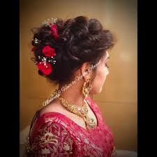Bridal Updo By Mua Vejetha For Swank Bridal Hairstyle For Reception Bridal Hair With Bridal Hairstyle For Reception Bridal Hair Buns Indian Bridal Hairstyles