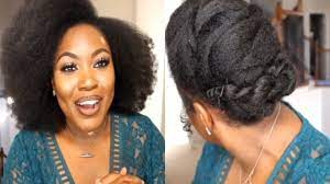 There's nothing as beautiful as a big puffy afro hairstyle in it's natural form. 4 Professional Hairstyles For Natural Hair Naijaabynature Youtube