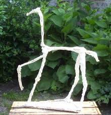 Minimalistische Abstrakte Skulptur Pferd Skulpturen Moderne Skulptur Gartenfiguren