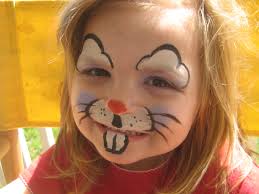 Easy step by step bunny face paint tutorial with pictures and product links. Face Painting By Skeedaddle