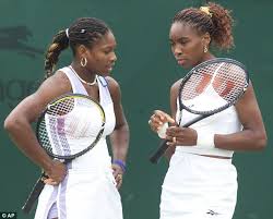 Serena williams of the usa is congratulated by her sister venus williams after winning the ladies final at the wimbledon lawn tennis championship serena williams of the us (r) celebrates with the championship trophy during the awards ceremony after her victory against venus williams of the. Will Venus And Serena Battle In A Fifth Final Venus And Serena Williams Serena Williams Tennis Venus Williams