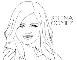 This summer, kylie jenner was reported to have dropped $1200 on a casual trip to. Drawing Selena Gomez 123822 Celebrities Printable Coloring Pages