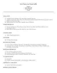 But that doesn't mean it has to be time consuming. Resume For Doctor Medical Doctor Resume Examples Tips Md Cv Template Your Medical Doctor Resume Or Cv Will Be Better Able To Win You An Interview Appointment If The Recruiter