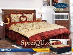 Toko grosir sprei tanah abang grosir sprei dan bedcover murah online harga jual grosir toko pabrik sprei my love, kintakun, california, lady rose, bonita, kendra, fata, santika deluxe. Harga Grosir Sprei California Spreiqu Sidoarjo