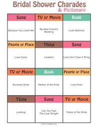 Valentine Pictionary Party Game Bridal Shower Games Bridal Shower Bridal Shower Printables