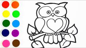 Dibujos Para Colorear De Buhos