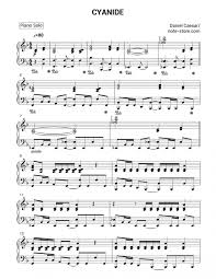 Case study 01 (stylized in all caps) is the second studio album by canadian singer and songwriter daniel caesar, released on june 28, 2019, through golden child recordings.it features guest appearances from brandy, pharrell williams, john mayer, sean leon and jacob collier. Daniel Caesar Cyanide Noten Fur Piano Downloaden Fur Anfanger Klavier Solo Sku Pso0017580